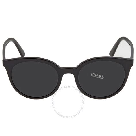 prada pr 02xs|Prada Dark Grey Round Ladies Sunglasses PR 02XS .